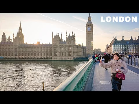 LONDON WALK 2025 |  London’s Best Views & Attractions London Walking Tour [ 4K ]