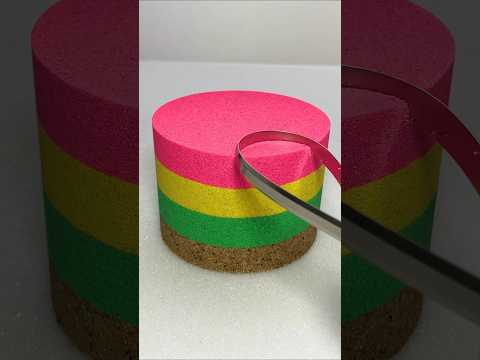 Very Satisfying and Relaxing, Kinetic Sand ASMR, Drop and squish