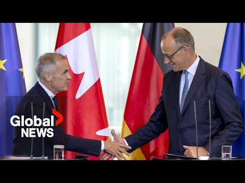 YouTube video thumbnail: Canada Signs Critical Minerals Deal With Germany, Narrows Down New Submarine Suppliers