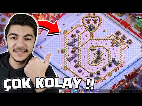 YILAN YURDU MÜCADELESİ !! ÇOK KOLAY !! - Clash Of Clans