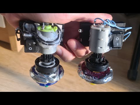 DIY Very Simple but Strong Electric Beyblade Launchers #diy #project #ideas