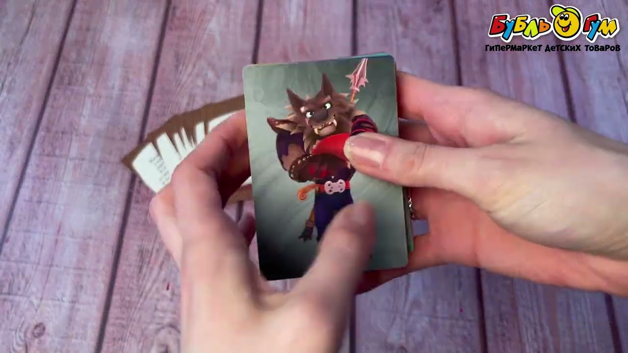 Игра карточная Сказочный патруль магическая книга - видео