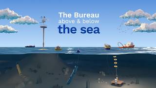 Marine observing network: the Bureau above and below the sea