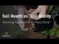 Soil Health and Quality Concepts