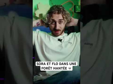 SORA DANS UNE FORÊT HANTÉ 💀 #sora #humour #drole #horror #scary