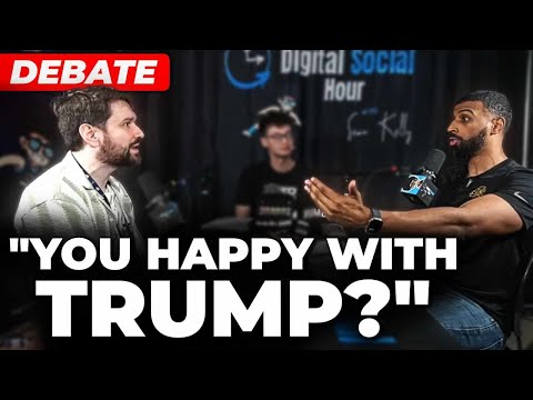 Destiny Confronts Myron On Trump And Elon, Gets Surprising Answer...