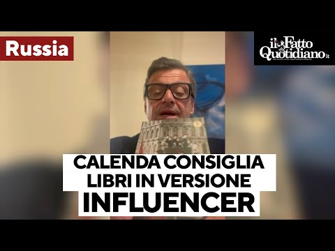 Calenda in versione influencer consiglia libri su TikTok: "Eccone tre per capire meglio la Russia"