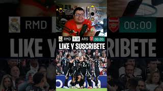 Real Madrid Vs Arsenal cuartos de final UEFA Champions League mi review