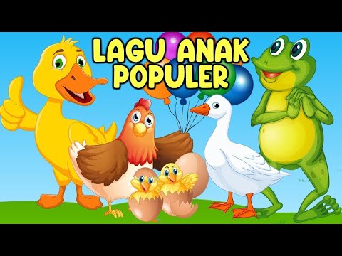 KOMPILASI LAGU ANAK ANAK LUCU / LAGU BALITA / Cicak di Dinding - Ada Kodok Rekotok DAN LAINNYA