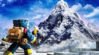 Ich besteige den MOUNT EVEREST in MINECRAFT...