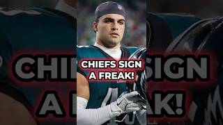The Kansas City Chiefs Just Signed A FREAK! #nfl #chiefs #shorts