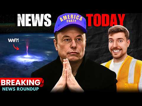 WTF Was Just Seen From Space?! Elon Running For PRESIDENT?! & I Glaze Mr. Beast