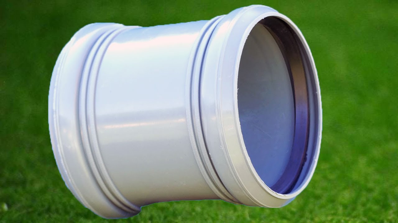 ОТЛИЧНАЯ ИДЕЯ ИЗ ОБЫЧНОЙ ПВХ МУФТЫ 110х110. GREAT IDEA OF CONVENIENT PVC CLUTCH 110x110.