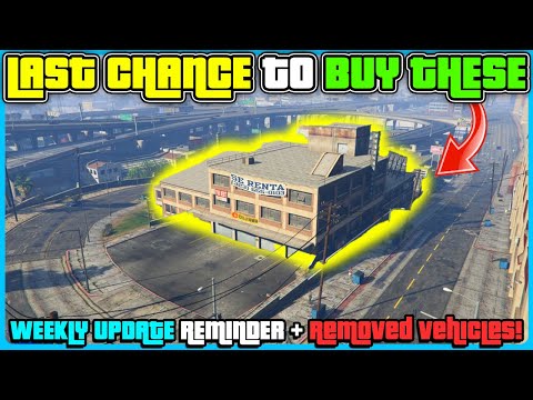 GTA 5 Online Weekly Update Reminder! LAST CHANCE To Get All These Items!