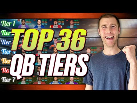 Top 32 Quarterback Rankings & Tiers - 2025 Fantasy Football Advice