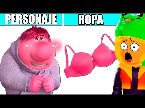 CUAL ES LA ROPA FAVORITA de LOS PERSONAJES de INTENSAMENTE 2 (LA PELICULA) 🐸 SIMBA