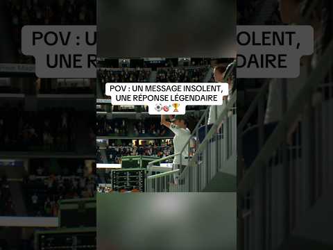 MA RÉACTION APRÈS UN MESSAGE INSOLENT ! 🏆⚡️💀 #fifa #easport #fc25 #foot #easports #football