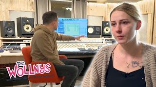 Loredana nimmt ihren Hochzeitssong für Servet auf🎤💍| Die Wollnys  #diewollnys #338