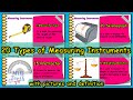 Measuring Instruments and Their Functions
