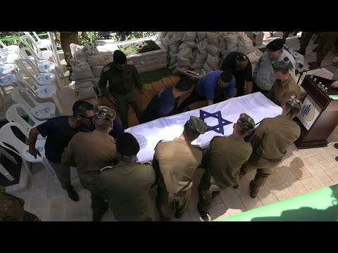 Funeral begins for Israeli soldier killed in Gaza | AFP
