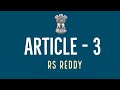 Parliamentary Powers Under Article 3