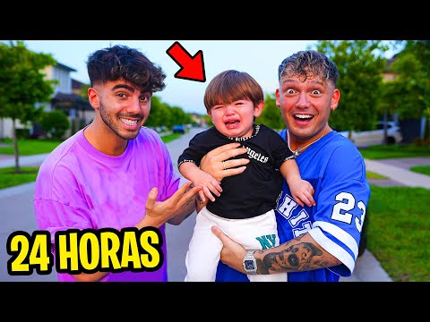 24 HORAS SIENDO PAPAS DE UN BEBE CON FEDE!