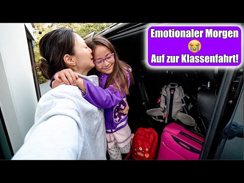 Abschied nehmen von Elisa 😭 Morgenroutine für Schule & Klassenfahrt! Emotionaler VLOG Mamiseelen