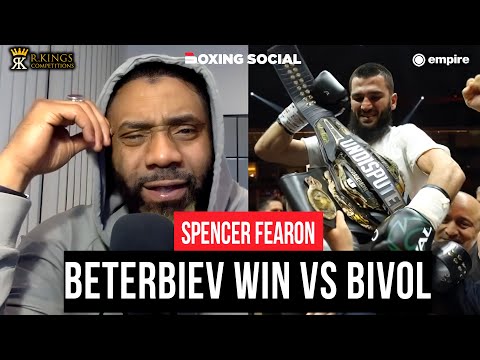 Spencer Fearon RUBBISHES Dmitry Bivol Robbery Claims In Artur Beterbiev Win