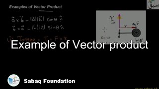 Example of Vector product