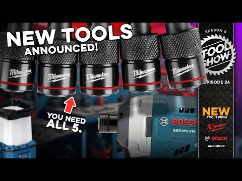 Need All 5? NEW Power Tools Announced from Milwaukee, Bosch, RYOBI and more!