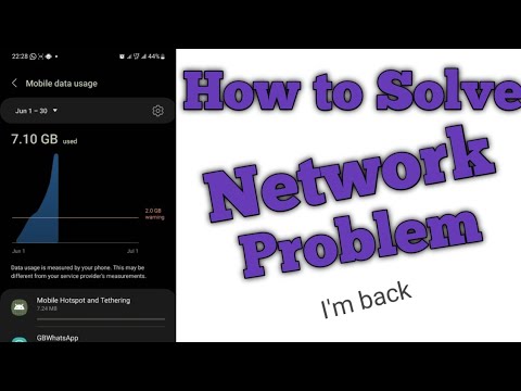 How to Solve Network Speed in All Networks (I'm back)