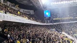 Fenerbahçe Tribünleri - Maç Önü Tribün Şovları.
