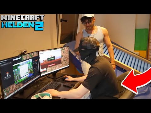 DER KLEINE .. KLAUT UND HACKT MEINE KRONE UND ITEMS in Minecraft HELDEN 2