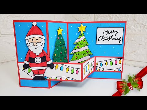 [🎄DIY🎄] Tarjeta POP UP para navidad | Christmas Card | Manualidades para Navidad 🌟