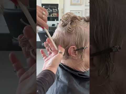 Layer short haircut #haircut #hair #hairstyle #beauty #puxie #short #video #blowup #diy #usa