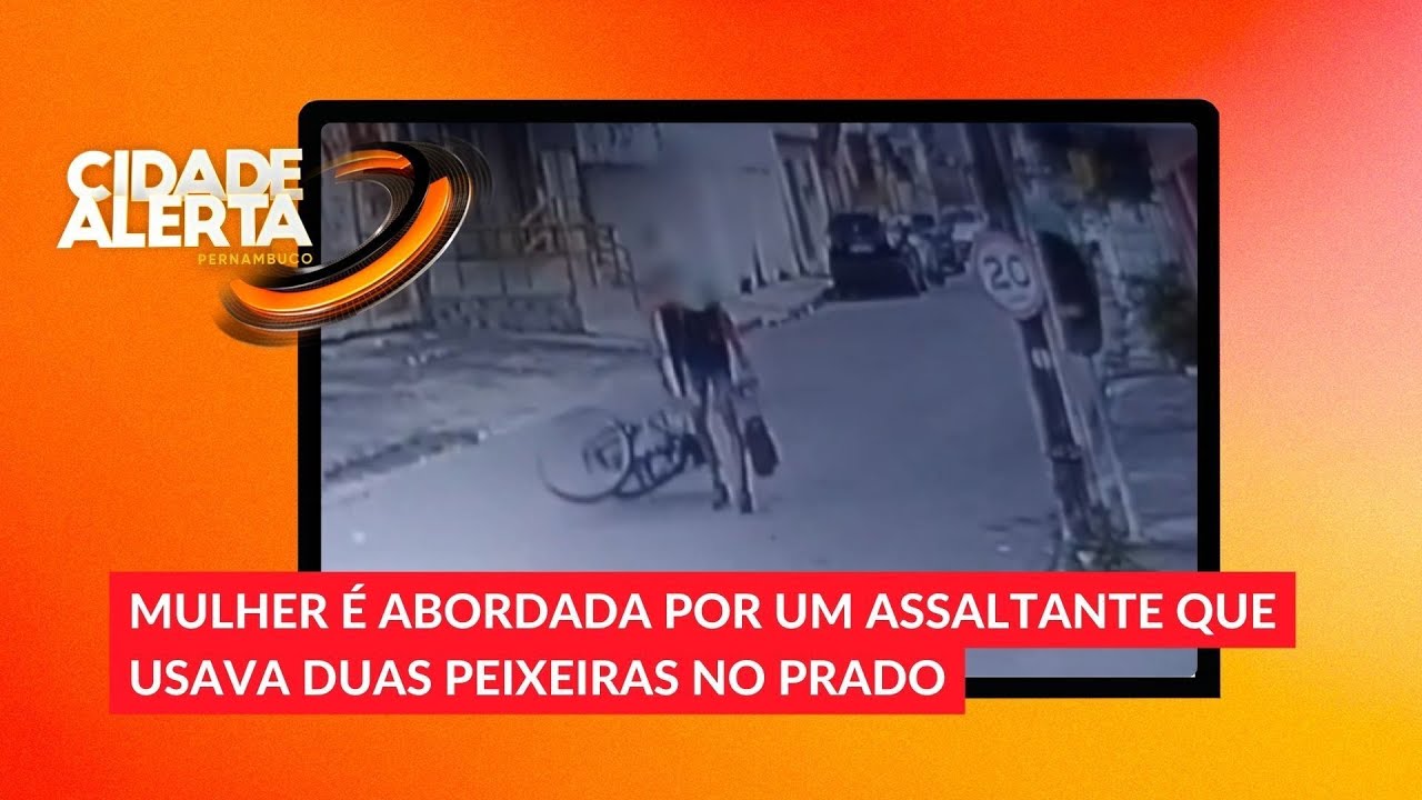 Mulher &eacute; abordada por um assaltante que usava duas peixeiras no Prado
