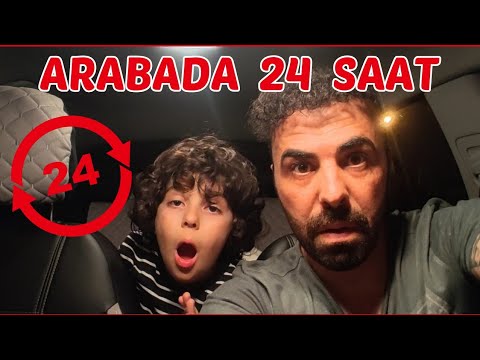 24 SAAT ARABA 'DA KALDIK SON ÇIKAN KAZANIR ( ÇOK KORKTUK)#24saat