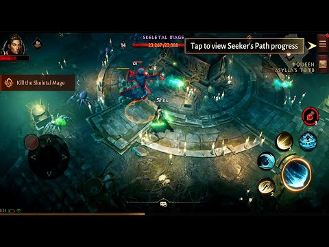 Diablo Immortal #5 Tomb Skeletan Mage - Action RPG Gameplay (Android/iOS) #rpggames