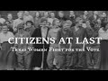 Texas Women's Suffrage Movement