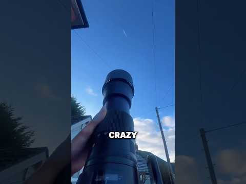 Zooming Into a Plane at 30k Feet! 🔍✈️