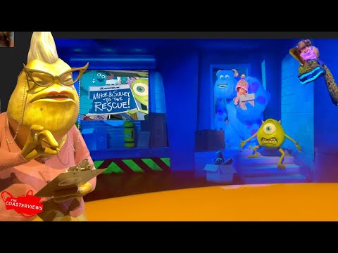 Monsters Inc. Mike & Sulley to the Rescue - Disney's California Adventure [4K-60] Closing 2026!