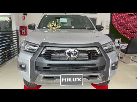 New 2025 Toyota Hilux 2.8L Diesel - Durable Top Truck Pickup. Premium Advanture Version - Silver