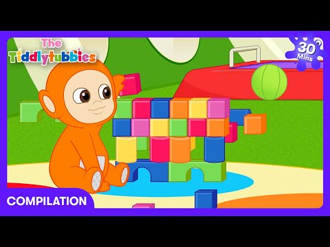 Teletubbies - Bouncy Trampoline Fun! 🤸‍♀️ | Kids Cartoons | WildBrain Tiny Toon Town