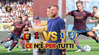 POST GENOA - FROSINONE 1-1: CONFUSIONE A 360 GRADI
