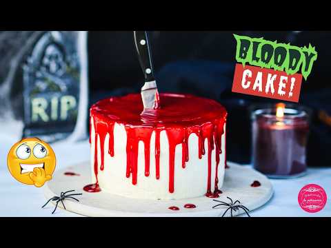 Le bloody cake d'Halloween : un vrai gâteau qui saigne ! 🩸