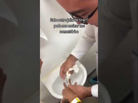Olha uma maneira fácil e efetiva de  retirar um anel apertado! 💍🖖 mande pra quem você gosta🫶!