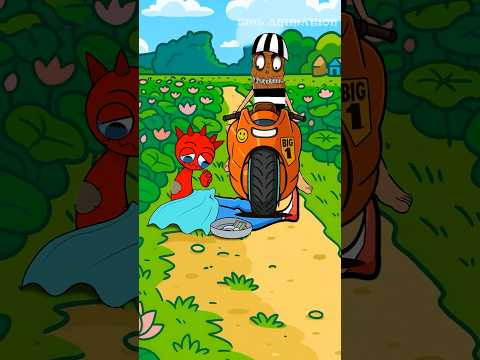 【SPRUNKI】スプランキー こんな方法でバイクを？爆笑  #shorts #incredibox