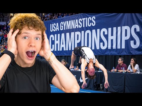 I Competed at the 2025 US Gymnastics National Championships!
