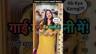 गेल भैंसेया पानी में।आपकी भी पत्नी ऐसे करती है।#trending #comedy #shortsfeed #shorts #comedyvideos
