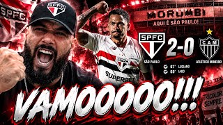 É ISSOOOO!!! SÃO PAULO 2X0 ATLÉTICO MINEIRO - BRASILEIRÃO - VITÓRIA IMPORTANTÍSSIMA!!!